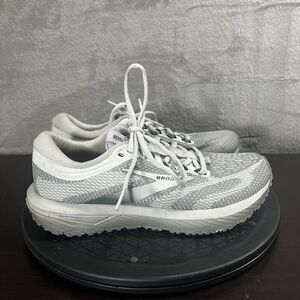 Brooks Revel 5 Womens Size 7B Running Walking Gray Lace Up Athletic Shoes